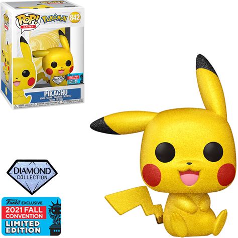 Funko Pop Pokemon Nycc 2021 Exclusive Pikachu 842 Atacado Collections