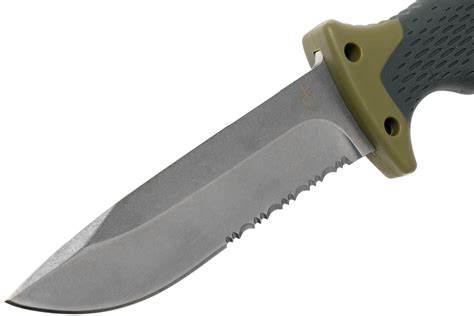 Gerber Ultimate Survival Fixed Blade 30 001830 Serrated Edge Survival