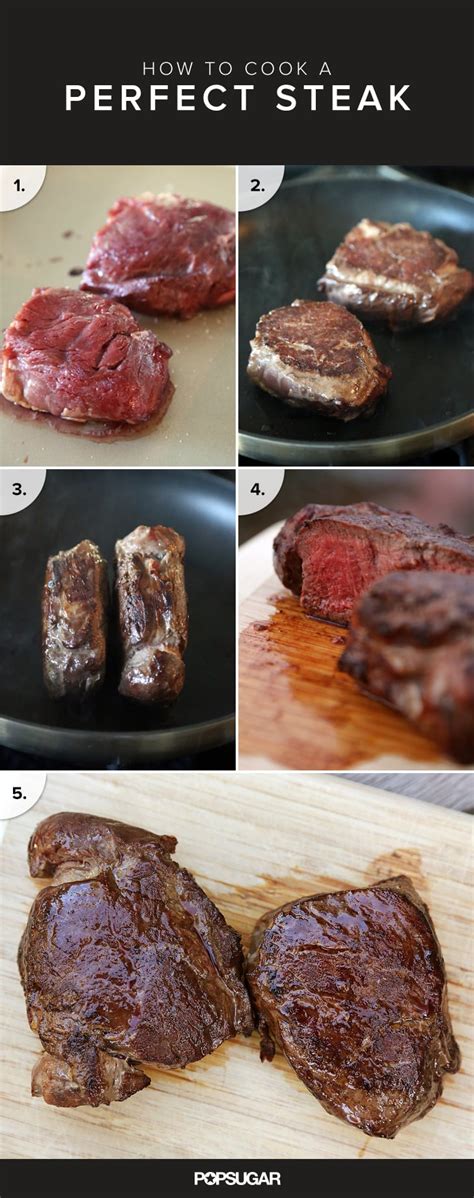 how to cook a perfect steak popsugar food