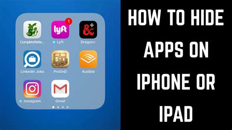 During development, you've been building, debugging, and testing with. How to Hide Apps on iPhone or iPad - YouTube