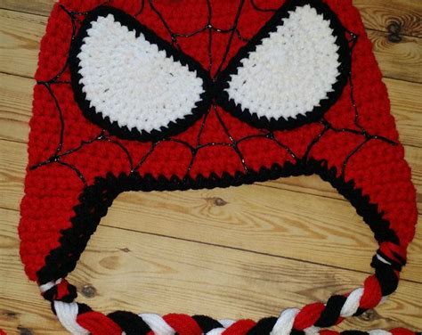 Crochet Spiderguy Hat Patternpdf Only Etsy Crochet Kids Hats
