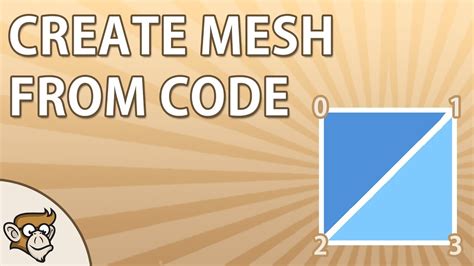 How To Create A Mesh From Code Unity Tutorial Youtube