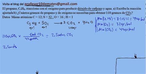 Reacciones Químicas Estequiometria Cálculos Con Masas 03 Ejercicios Y