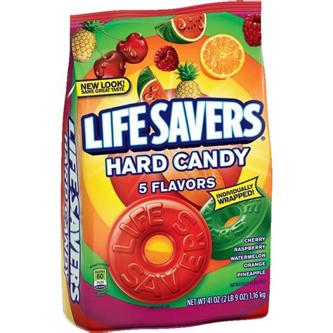 Life Savers 5 Flavors Hard Candy Individually Wrapped Fruity Hard