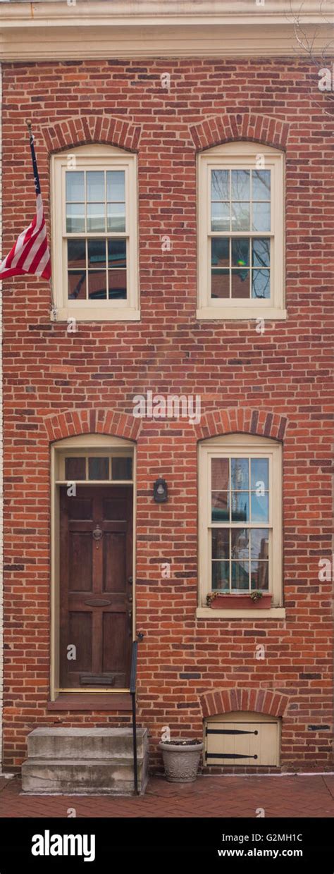Fells Point Historic District Baltimore Maryland Stock Photo Alamy