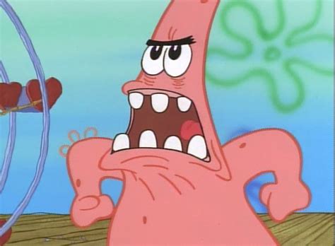 Spongebob Patrick Star Funny Face