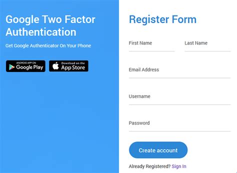 Google Two Factor Authentication Login Using PHP a2zwebhelp