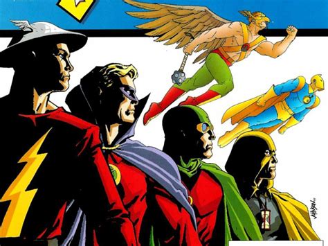 The Jsa Dc Comics Art Justice Society Of America Dc Trinity
