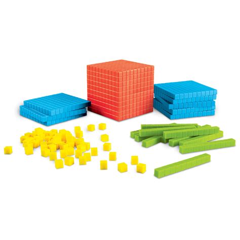Buy Brights! Base 10 Starter Set (141 Pieces) - by Learning Resources LER3551 | Primary ICT Shop ...