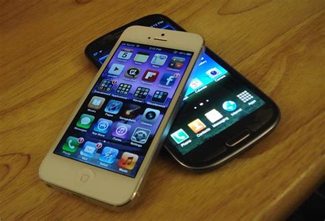 Iphone 5 And Galaxy S Iii Iphone 5 And Galaxy S Iii Flickr