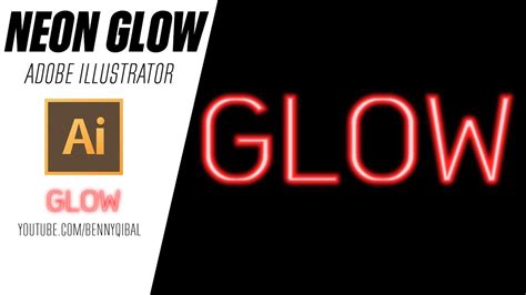 Glow Effect Tutorial In Adobe Illustrator Youtube