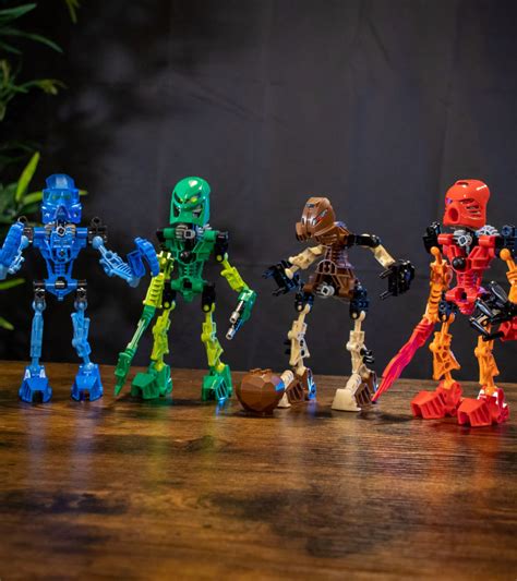 review official set 2001 bionicle toa mata all out brick