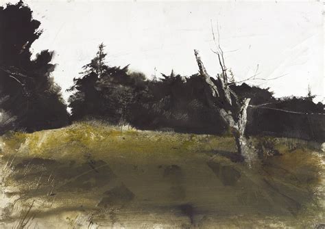Andrew Wyeth Orchard Knoll 1956 Mutualart