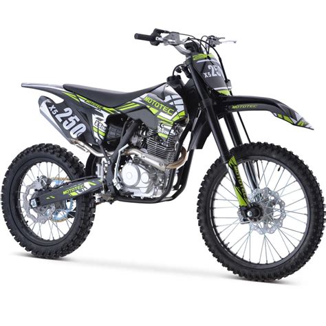 Buy Mototec X5 250cc 4 Stroke Gas Dirt Bike Black Online At Lowest