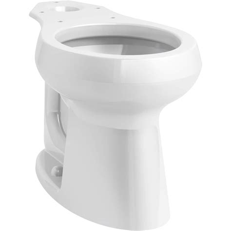 Kohler Highline Comfort Height Round Front Toilet Bowl In White The