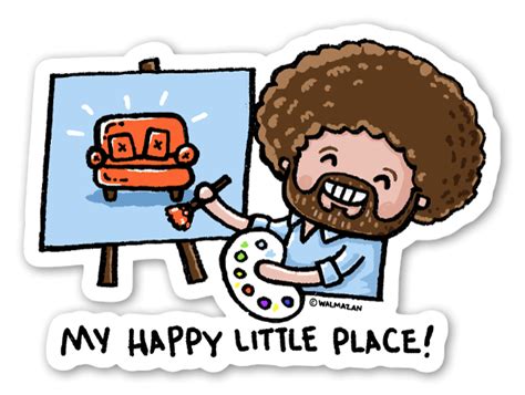Buy Happy Little Place Inside Die Cut Stickers Stickerapp