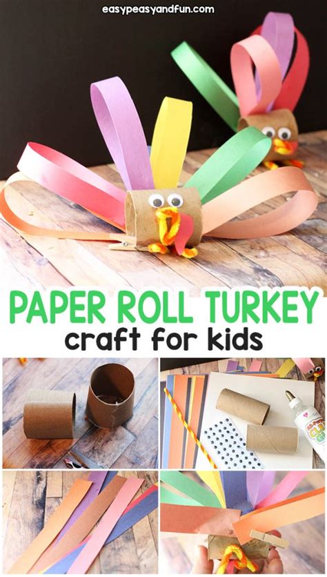 Toilet Paper Roll Turkey Craft Thanksgiving Easy Peasy And Fun