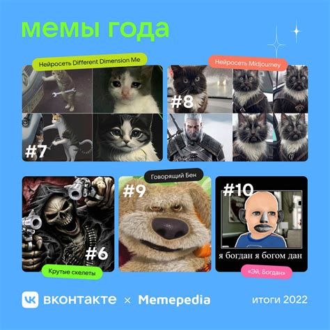 Стал известен топ 10 мемов 2022 года которые выбрали пользователи