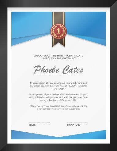 It would be useful for him for various concerns. Certificate of Recognition Template | Hloom