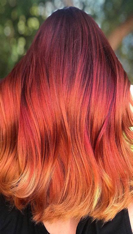 Copper Sunset Hair Color Best Hairstyles In 2020 100 Trending Ideas