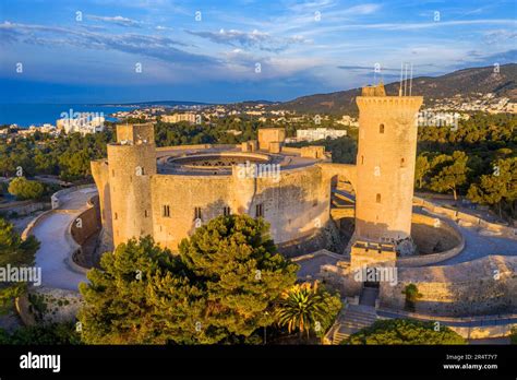 Château Bellver Palma De Majorque Baléares Espagne Le Château De