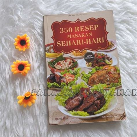 Promo Original 350 Resep Masakan Sehari Hari Super Lengkap Buku
