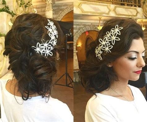 Messy Side Updo For Bridesmaids Wedding Hairstyles And Makeup Ball