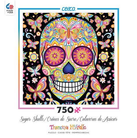 All pieces are included (see pictures). Mariposa (Sugar Skulls) Jigsaw Puzzle | PuzzleWarehouse.com