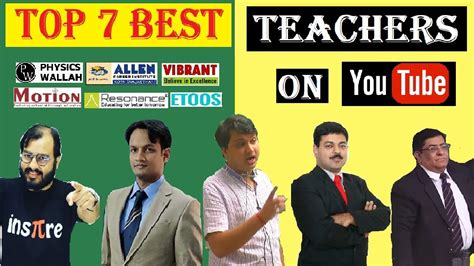Top Best Physics Teachers On Youtube Famous Kota Teachers Jee Neet Physics