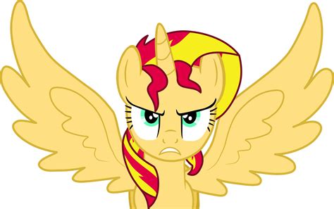 Alicorn Sunset Shimmer Furious By Mighty355 On Deviantart