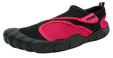 Mens And Womens Water Shoes With Toes Fuchsia C512mybxrof Women