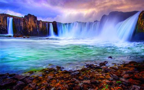 Download Falls Paradise Cool Nature Wallpaper Amazing Landscape By