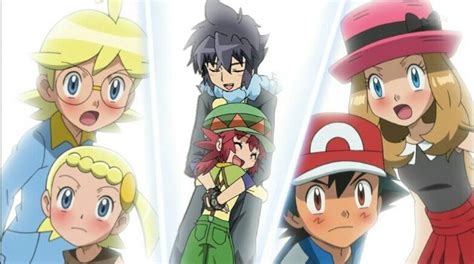 Marissonshipping With Ash Serena Clemont And Bonnie Pokemon