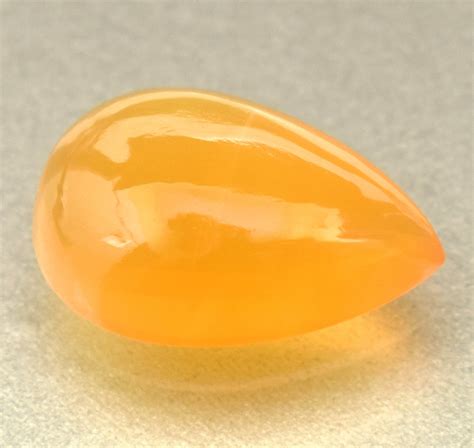 Natural Yellow Fire Opal Certified 405 Ct Cabochon From Etsy