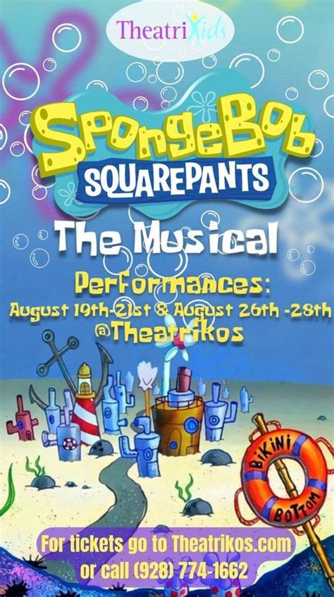 Spongebob Squarepants The Musical Theatrikos Theatre Company