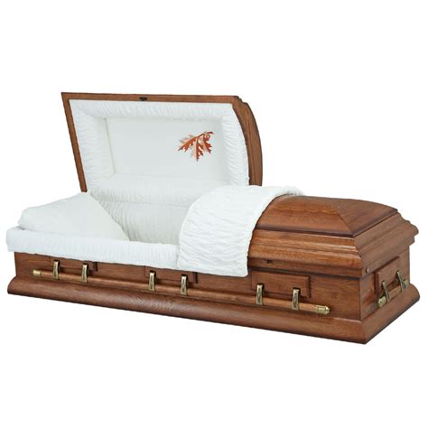 Solid Oak Wooden Casket Coffins Direct