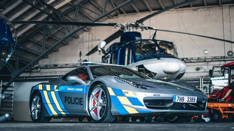 Police Turn 200mph Ferrari Seized From Criminals Into Patrol Car