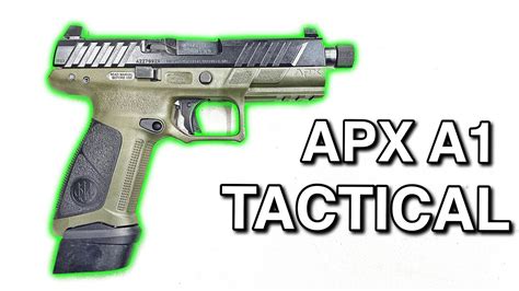 Beretta Apx A Tactical Youtube