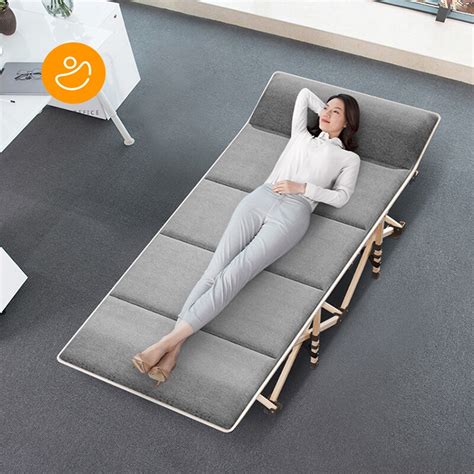 99 10% coupon applied at checkout save 10% with coupon Simple Metal Chaise Folding Single Bed Heavy Duty Lounge ...