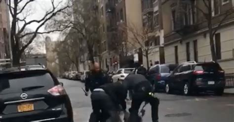 Video Shows Police Officers Beating Men On Manhattan Street In Wild