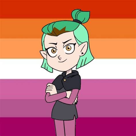 Theowlhouse Amity Lesbian Edit Lesbian Flag Owl House Amity