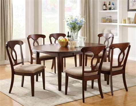 2 chairs and a dining table provide plenty of space for your. Liam Cherry Wood Dining Table Set - Steal-A-Sofa Furniture Outlet Los Angeles CA