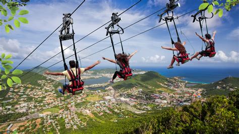 St Maarten Soualiga Sky Explorer And Sentry Hill Zip Line Disney