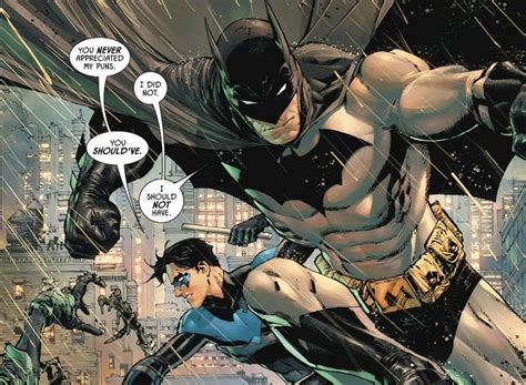 The Batman And Robin Wayne Fight In An Action Scene From Dcs New 52
