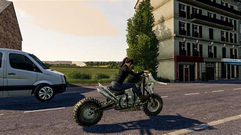 Ls 19 Fury Road Motorcycle V10 Farming Simulator 19 Mod