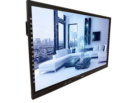 86 Inch Smart Touch Screens 4k Interactive Touch Monitor Type C Port