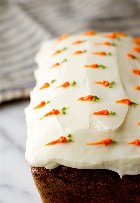 Carrot Cake Loaf The Gourmet Gourmand