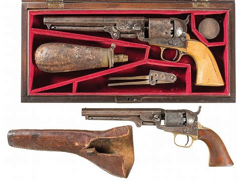 Two Civil War Era Colt Percussion Revolvers A British Proo