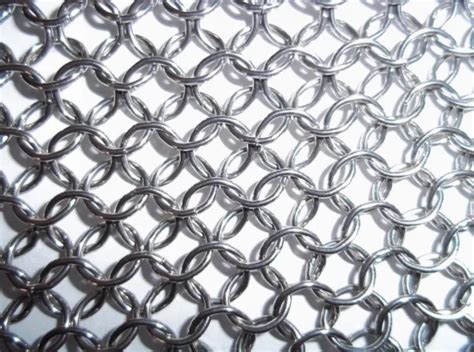 304 Stainless Steel Chainmail Sheet Buy 304 Stainless Steel Chainmail