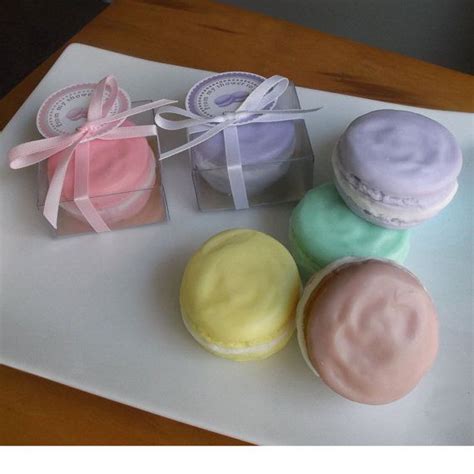 10 Macaroon Soap Favors In T Boxes Bridal By Thebathofkhan 4500